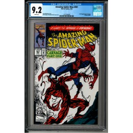 Amazing Spider-Man #361 (Marvel) Direct Edition 1st Print 1992 CGC 9.2 in NM-