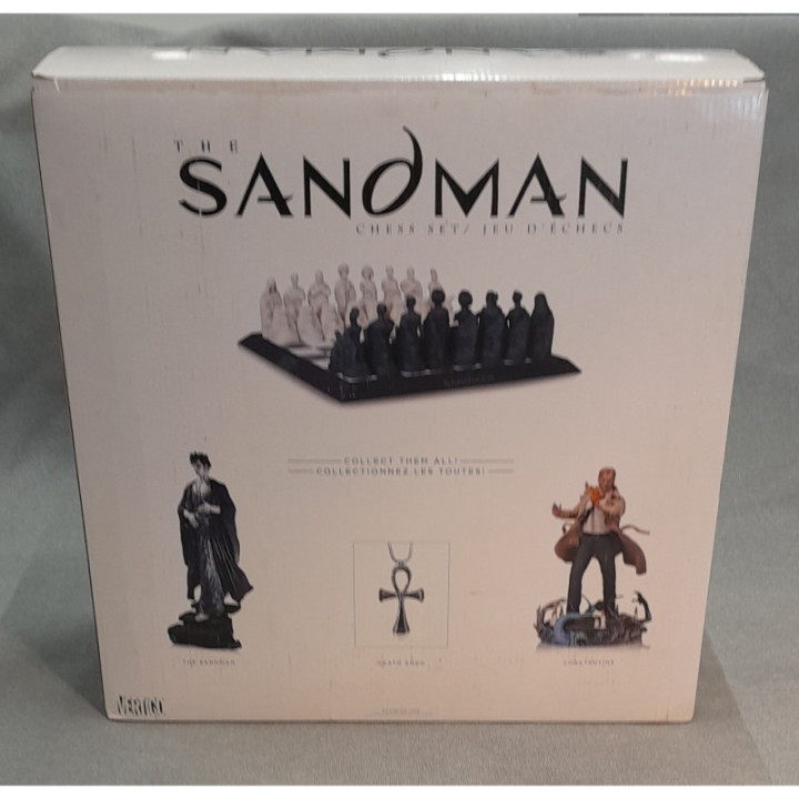 The Sandman Chess Set by Neil Gaiman Porcelain (DC-Vertigo) 2015 in NM condition