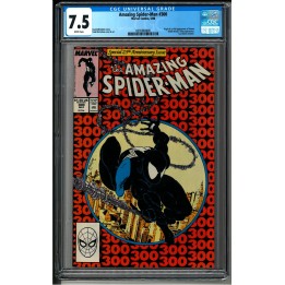 Amazing Spider-Man #300 (Marvel Comics) 1988 CGC 7.5 in VF- condition