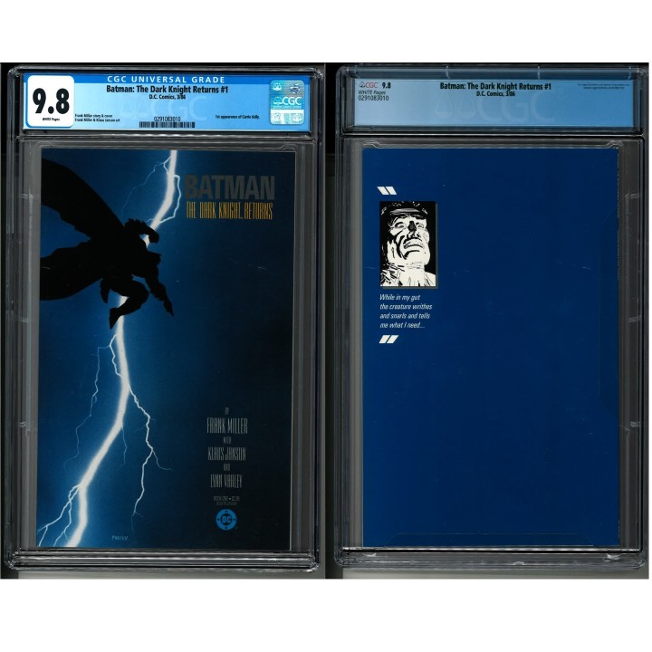 Batman: The Dark Knight Returns #1 (DC Comics) 1986 CGC 9.8 in NM-M condition