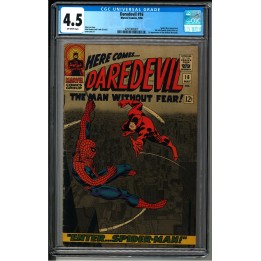 Daredevil #16 (Marvel Comics) 1966 CGC 4.5 in VG+ condition