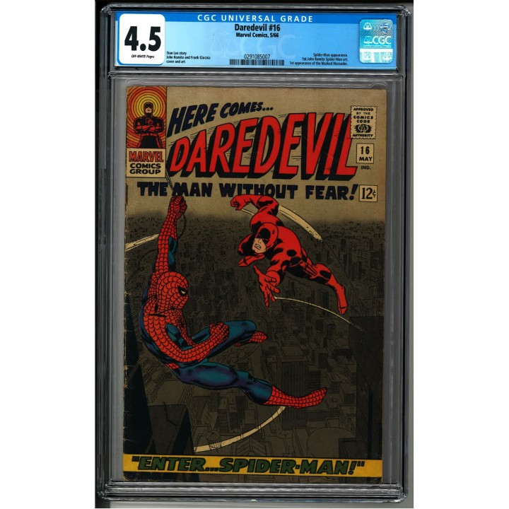 Daredevil #16 (Marvel Comics) 1966 CGC 4.5 in VG+ condition