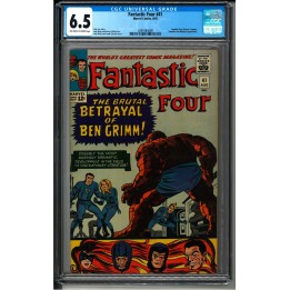 Fantastic Four #41 (Marvel Comics) 1965 CGC 6.5 in Fine+ condition