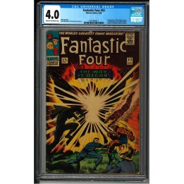 Fantastic Four #53 (Marvel Comics) 1966 CGC 4.0 in VG condition