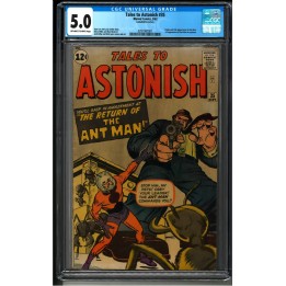 Tales To Astonish #35 (Marvel Comics) 1962 CGC 5.0 in VG-F condition