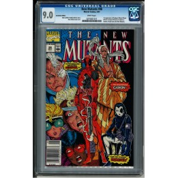 New Mutants vol.1 #98 (Marvel Comics) 1991 CGC 9.0 in VF-NM condition