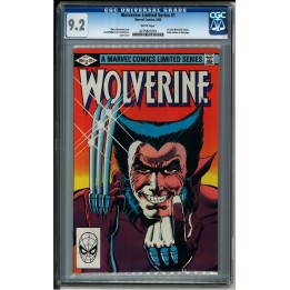 Wolverine vol.1 #1 (Marvel Comics) 1982 CGC 9.2 in NM- condition