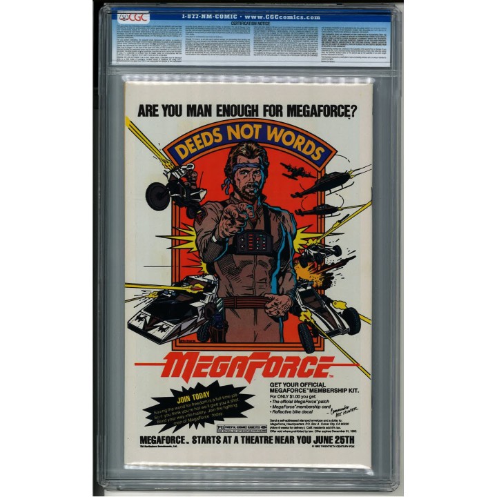 Wolverine vol.1 #1 (Marvel Comics) 1982 CGC 9.2 in NM- condition