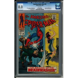 Amazing Spider-Man #59 (Marvel Comics) 1968 CGC 8.0 in Very Fine condition