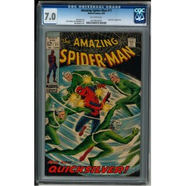 Amazing Spider-Man #71 (Marvel Comics) 1969 CGC 7.0 in F-VF condition