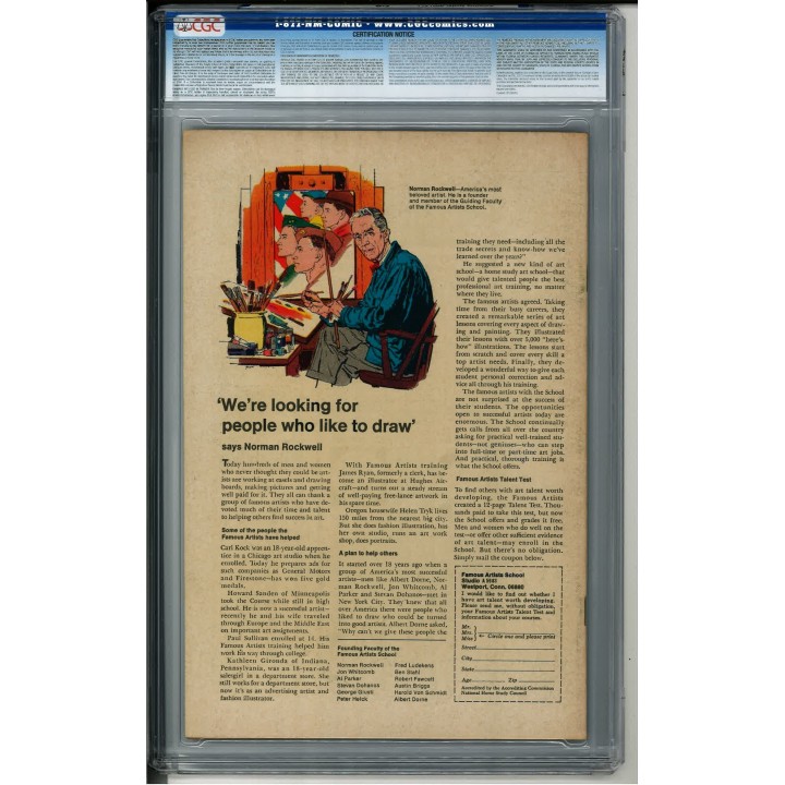 Amazing Spider-Man #71 (Marvel Comics) 1969 CGC 7.0 in F-VF condition