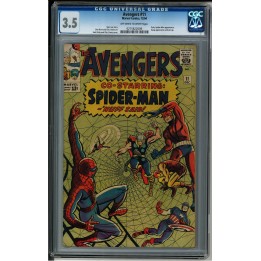 Avengers #11 (Marvel Comics) 1964 CGC 3.5 in VG- condition