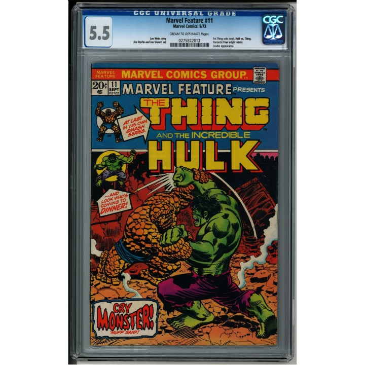 Marvel Feature Presents #11 (Marvel Comics) 1973 CGC 5.5 in Fine- condition