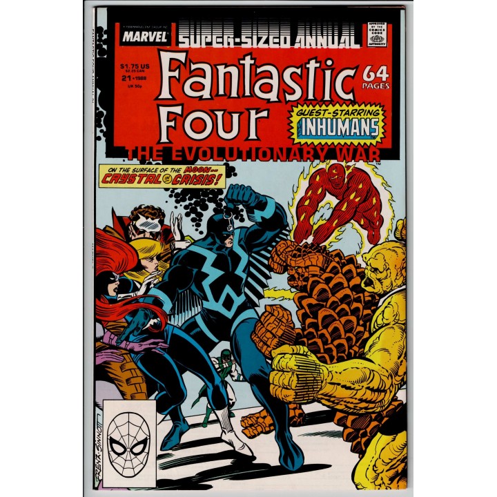 Fantastic Four Annual #21 (Marvel Comics) 1988 in NM condition