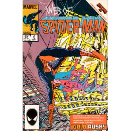 Web of Spider-Man #6 (Marvel Comics) 1985 in NM condition