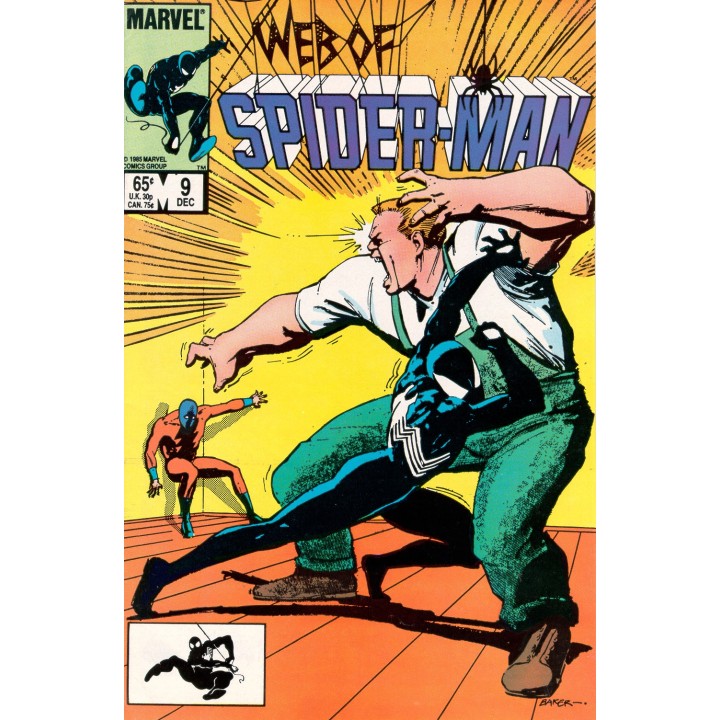 Web of Spider-Man #9 (Marvel Comics) 1985 in NM condition