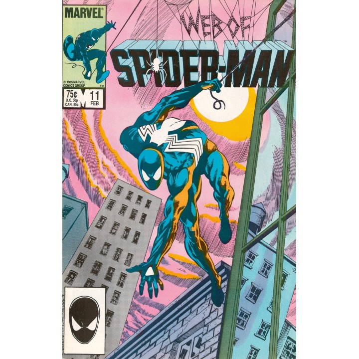 Web of Spider-Man #11 (Marvel Comics) 1986 in NM condition