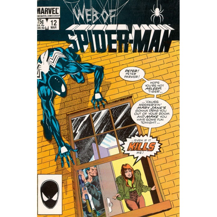 Web of Spider-Man #12 (Marvel Comics) 1986 in NM condition