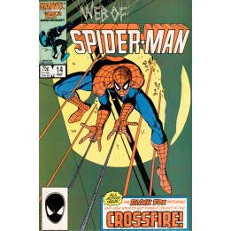 Web of Spider-Man #14 (Marvel Comics) 1986 in NM condition