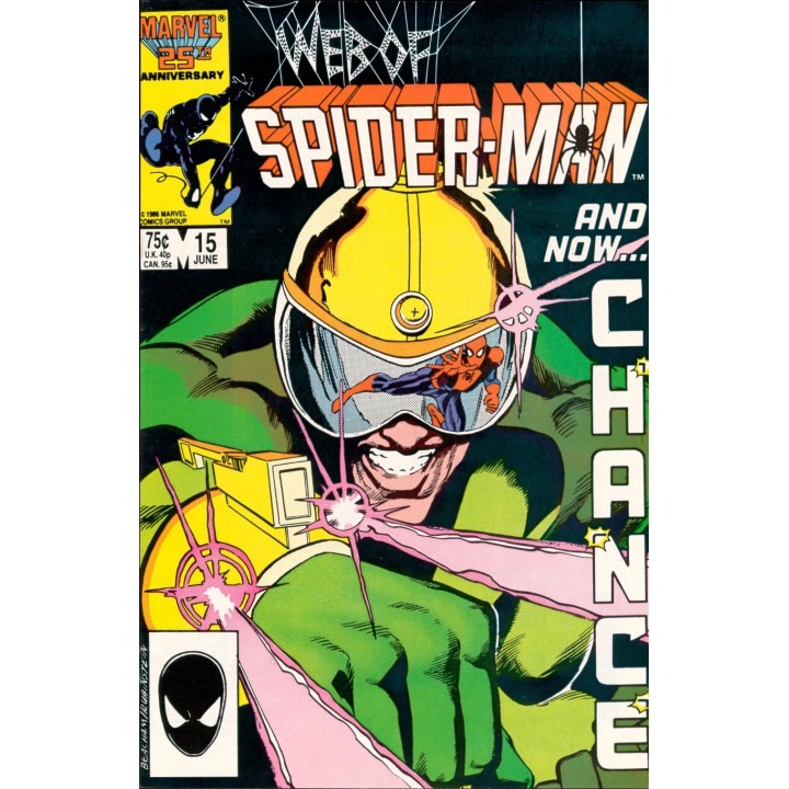 Web of Spider-Man #15 (Marvel Comics) 1986 in NM condition