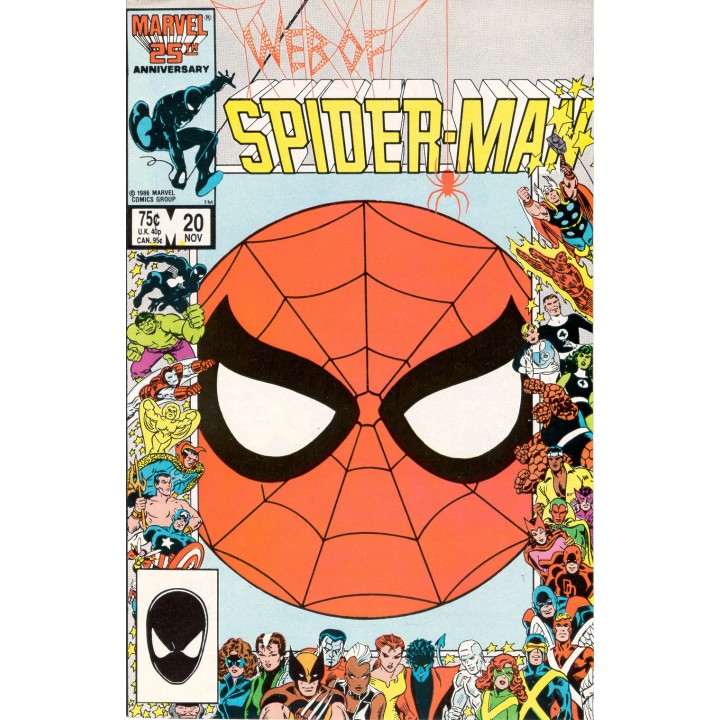 Web of Spider-Man #20 (Marvel Comics) 1986 in NM condition