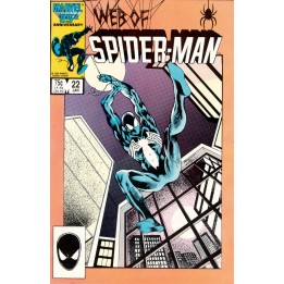 Web of Spider-Man #22 (Marvel Comics) 1987 in NM condition