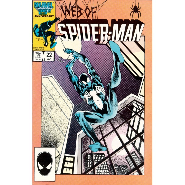 Web of Spider-Man #22 (Marvel Comics) 1987 in NM condition