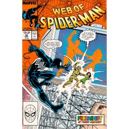 Web of Spider-Man #36 (Marvel Comics) 1988 in NM condition