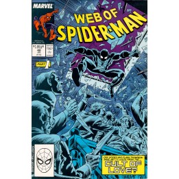 Web of Spider-Man #40 (Marvel Comics) 1988 in NM condition