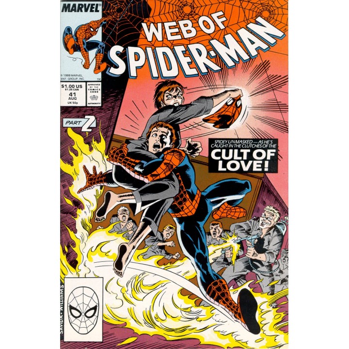 Web of Spider-Man #41 (Marvel Comics) 1988 in NM condition
