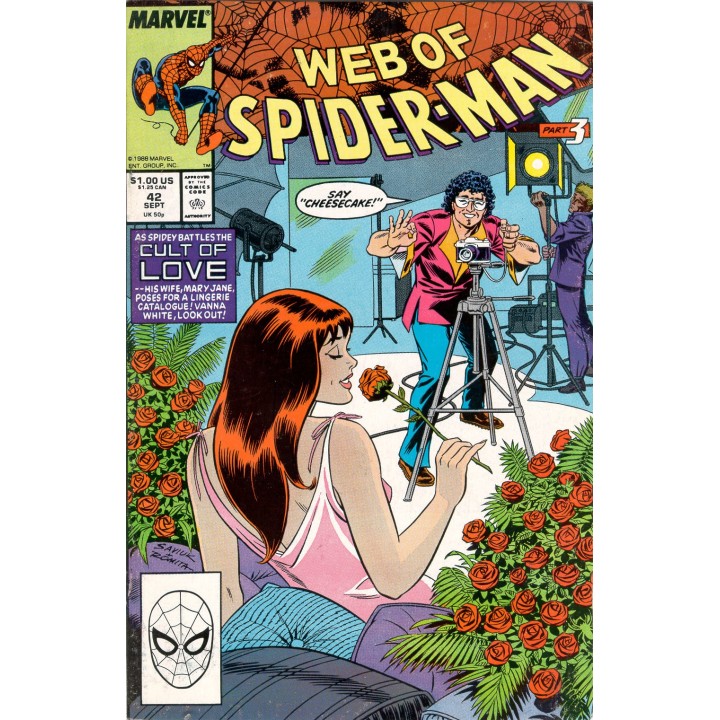Web of Spider-Man #42 (Marvel Comics) 1988 in NM condition