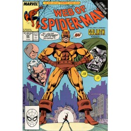 Web of Spider-Man #60 (Marvel Comics) 1990 in NM condition