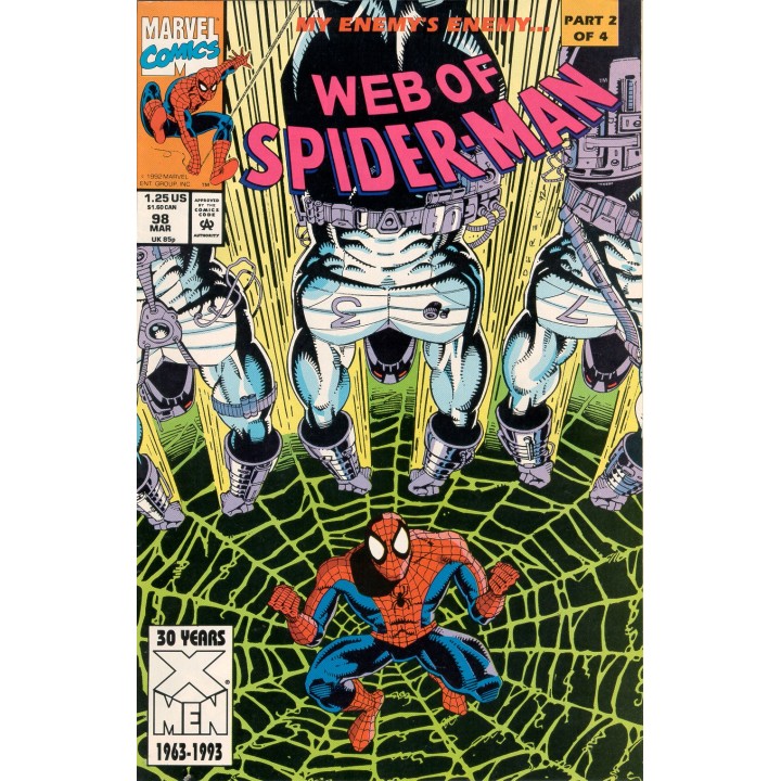 Web of Spider-Man #98 (Marvel Comics) 1993 in NM condition