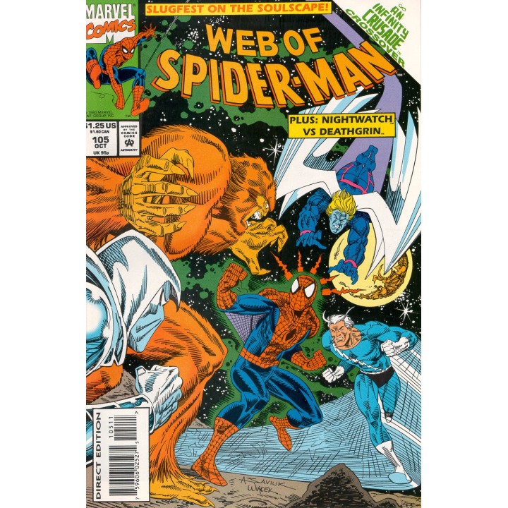 Web of Spider-Man #105 (Marvel Comics) 1993 in NM condition