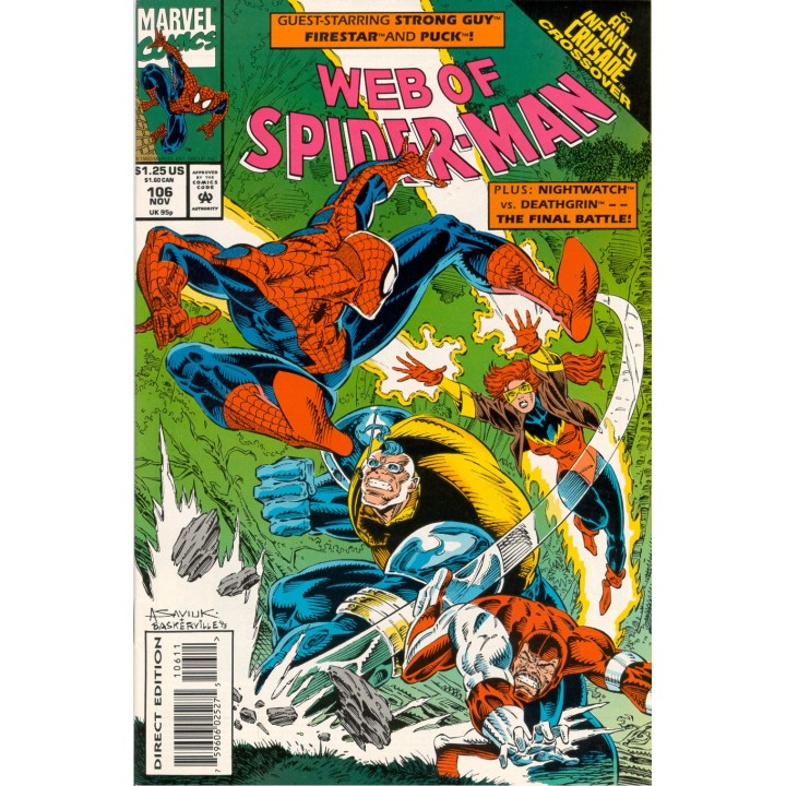 Web of Spider-Man #106 (Marvel Comics) 1993 in NM condition