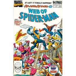 Web of Spider-Man Annual #5 (Marvel Comics) 1989 in NM condition