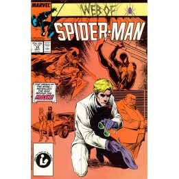 Web of Spider-Man #30 (Marvel Comics) Newsstand Edition 1987 in NM condition