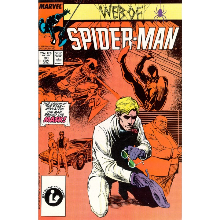 Web of Spider-Man #30 (Marvel Comics) Newsstand Edition 1987 in NM condition