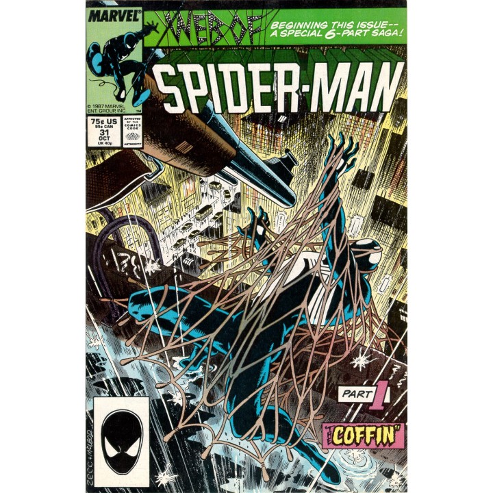 Web of Spider-Man #31 (Marvel Comics) 1987 in NM condition
