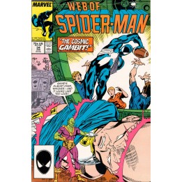 Web of Spider-Man #34 (Marvel Comics) 1988 in NM condition