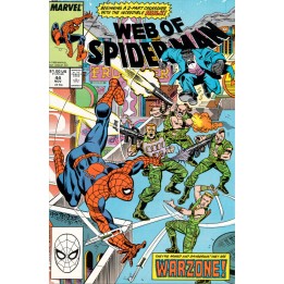 Web of Spider-Man #44 (Marvel Comics) 1988 in NM condition