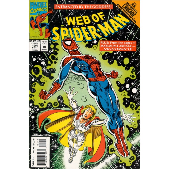 Web of Spider-Man #104 (Marvel Comics) 1993 in NM condition