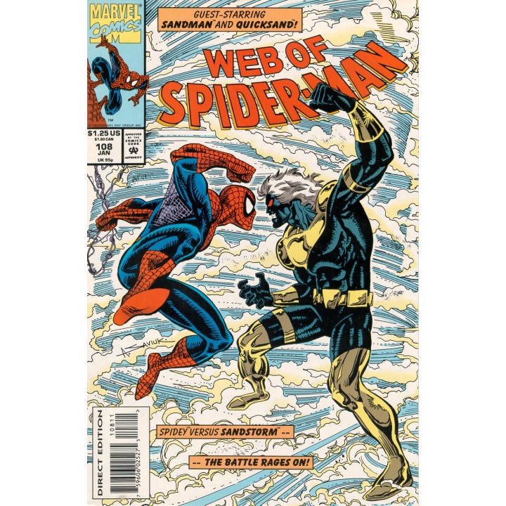 Web of Spider-Man #108 (Marvel Comics) 1994 in NM condition