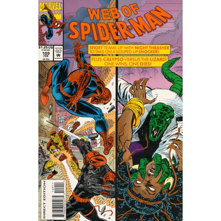 Web of Spider-Man #109 (Marvel Comics) 1994 in NM condition