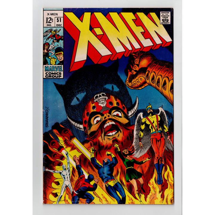 X-Men #51 (Marvel Comics) 1968 in Poor condition