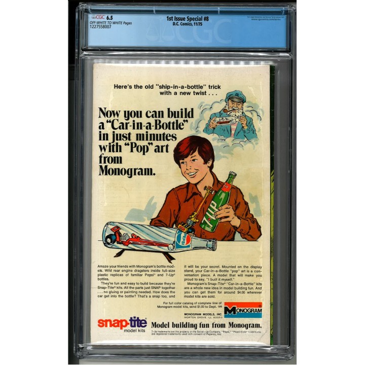 1st Issue Special #8 (DC Comics) 1975 CGC 6.5 in Fine+ condition