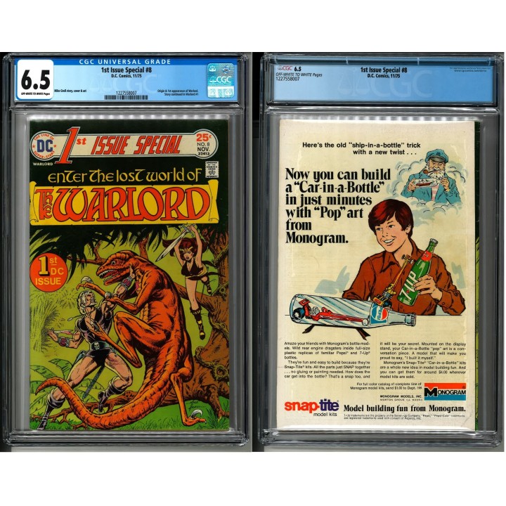 1st Issue Special #8 (DC Comics) 1975 CGC 6.5 in Fine+ condition