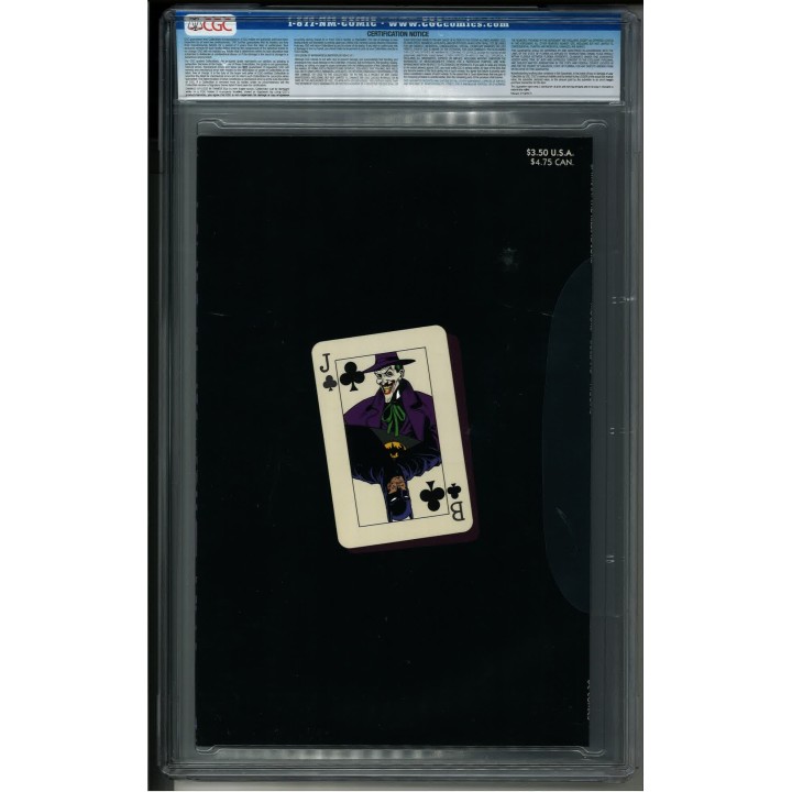 Batman: The Killing Joke #1 (DC Comics) 1988 CGC 9.8 in NM-M condition
