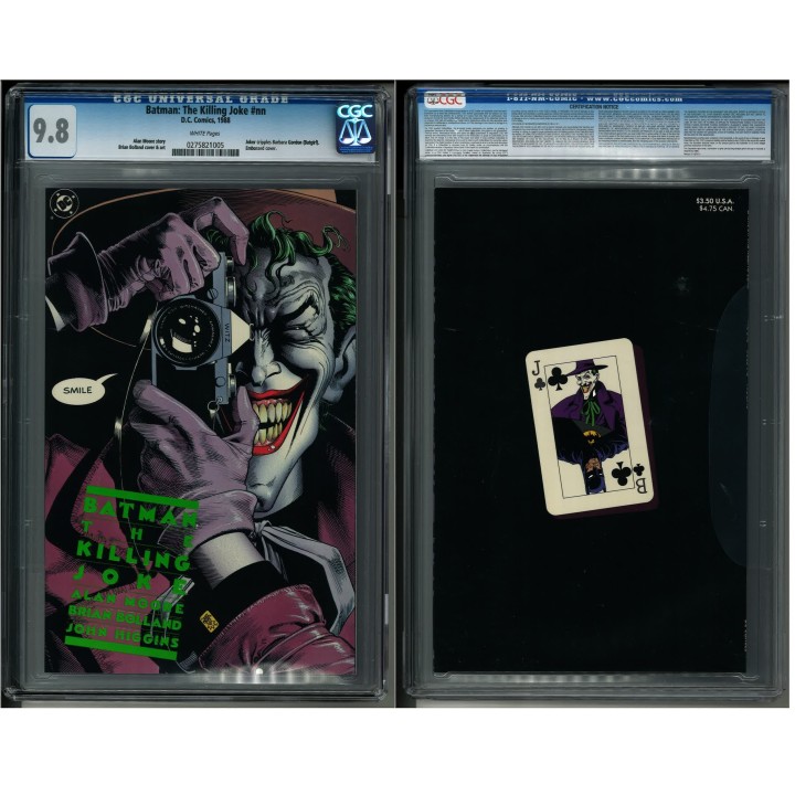 Batman: The Killing Joke #1 (DC Comics) 1988 CGC 9.8 in NM-M condition