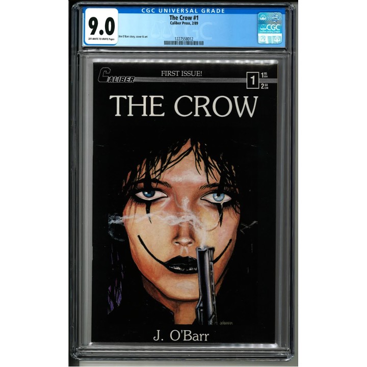 The Crow vol.1 #1 (Caliber) 1st Print 1989 CGC 9.0 in VF-NM condition